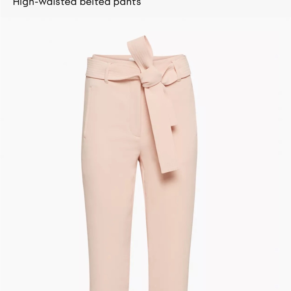 Aritzia Wilfred Tie-Front Pant